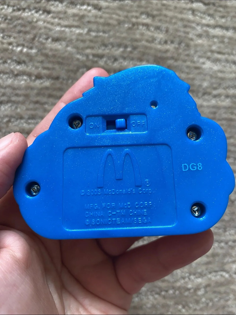 2003 Tails Sonic Hedgehog SEGA McDonald's Handheld Game